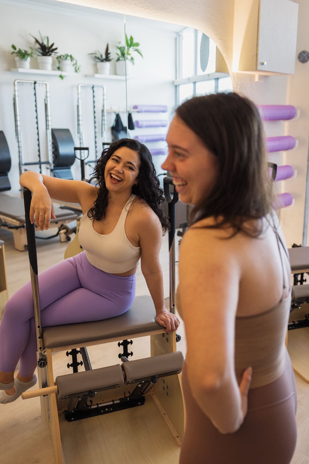 The smiling Parkside Pilates community